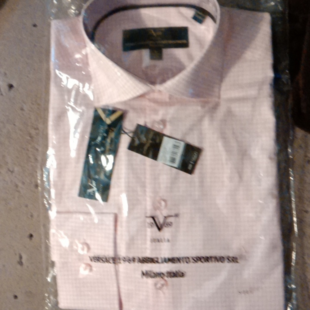 Versace men's size 14& half inches shirt new